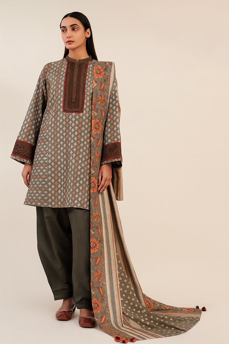 Sapphire Daily 3 Pc Emb Crosshatch - CP24V3-14