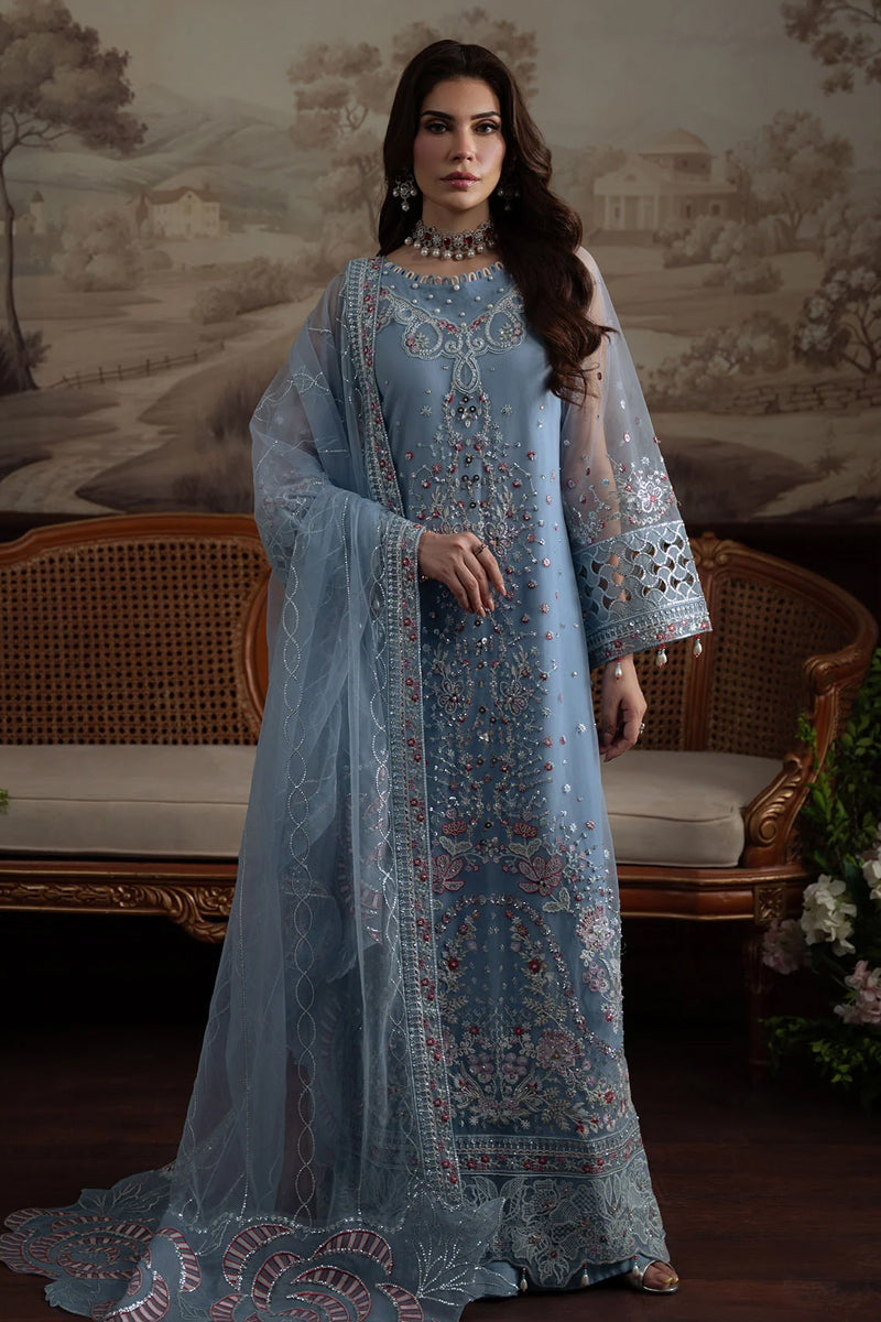 Nureh Elanora Embroidered Chiffon'25 - NEL-74