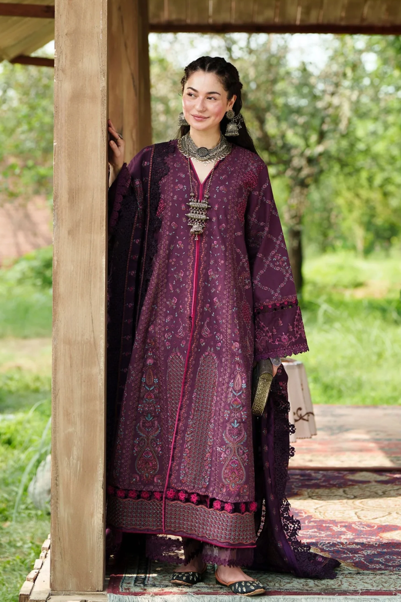 Maryam Hussain Winter Shawl'26 - Vintage