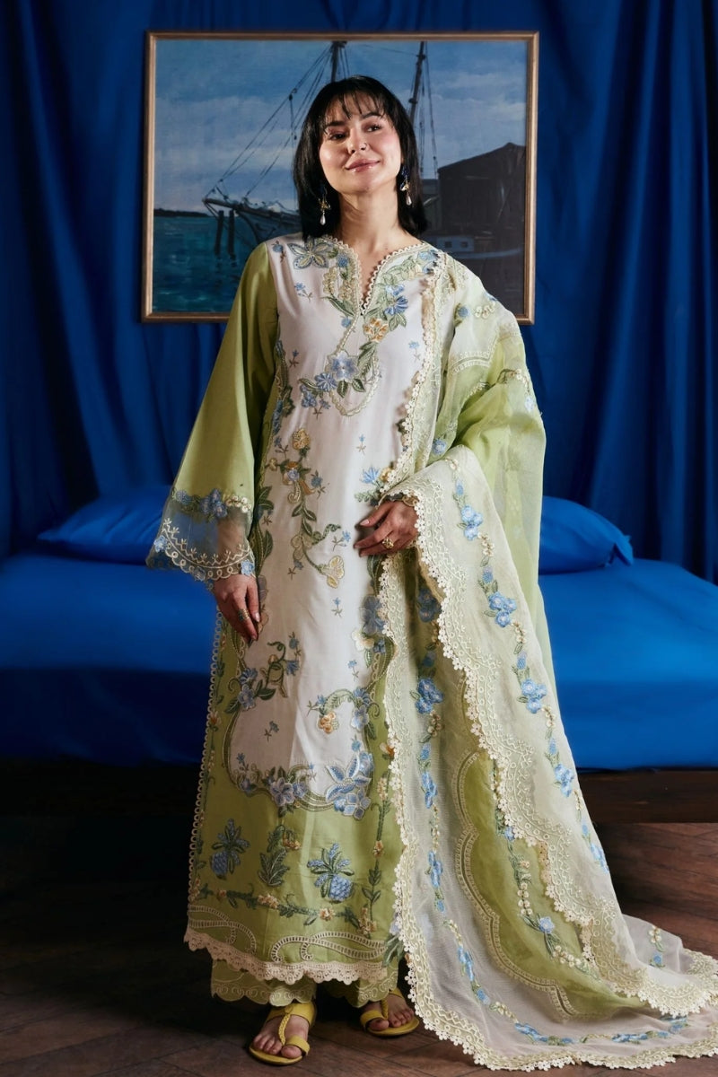 Maryam Hussain Luxury Eid Lawn'26 - Dimple