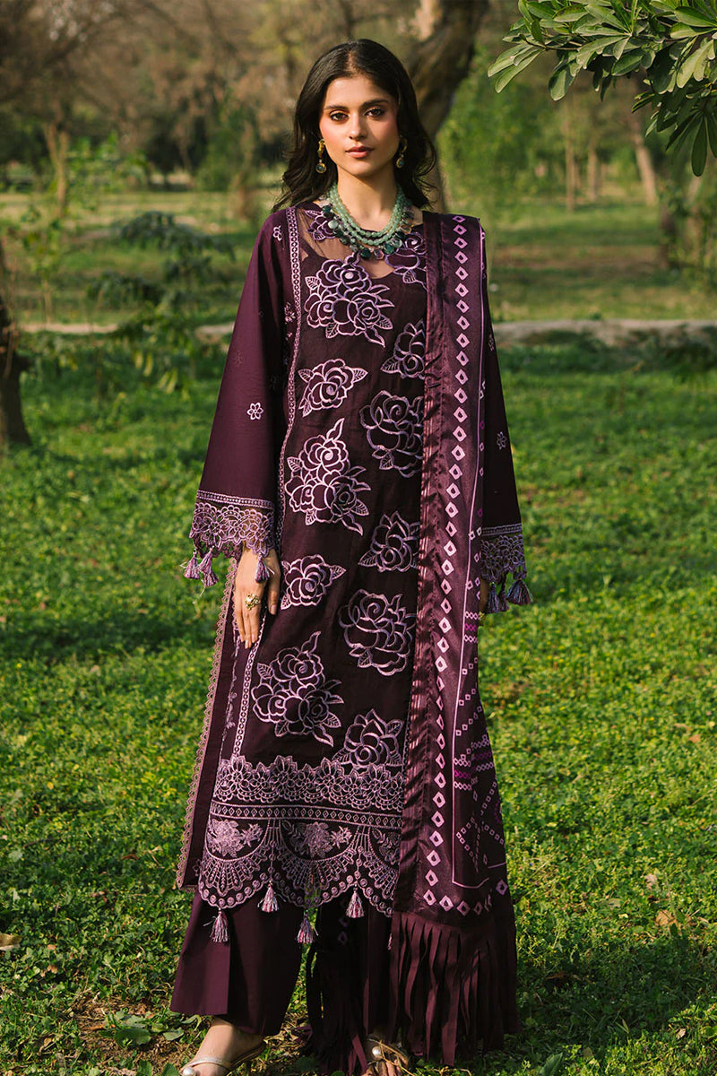 Mahnur Dahlia Luxury Lawn '25 - Lea