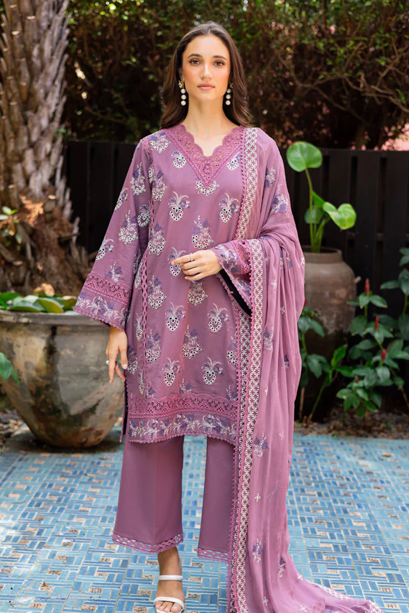 Marjjan Seraya Emb Classics - MBL- 21 A (LAVENDER)