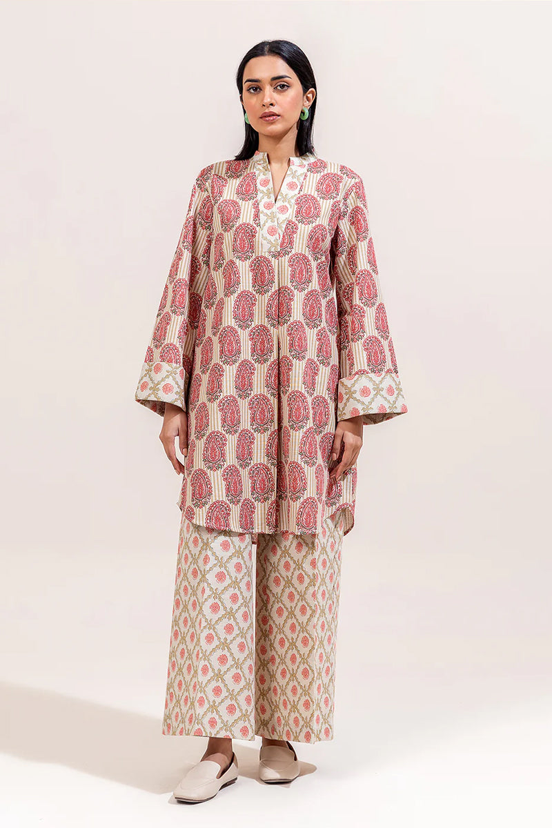 Beechtree Printed Khaddar 2 Pc - MAJESTIC FLECK