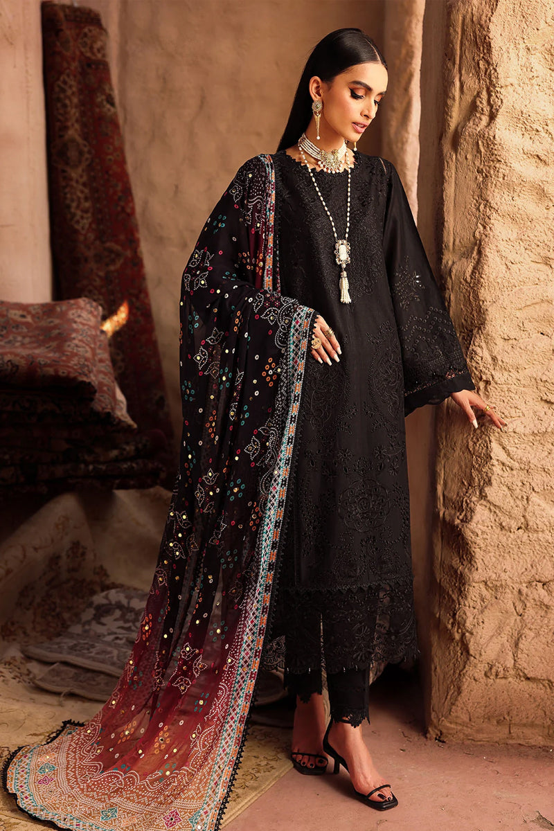 Nureh Bazar Emb Chikankari Lawn'25 - NE-162