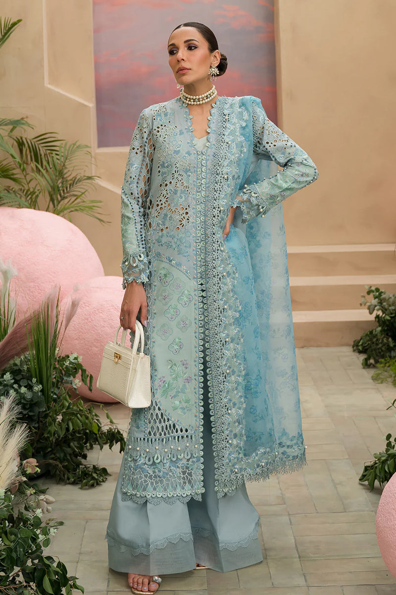 Afrozeh - The Painted Garden - Serene Sapphire