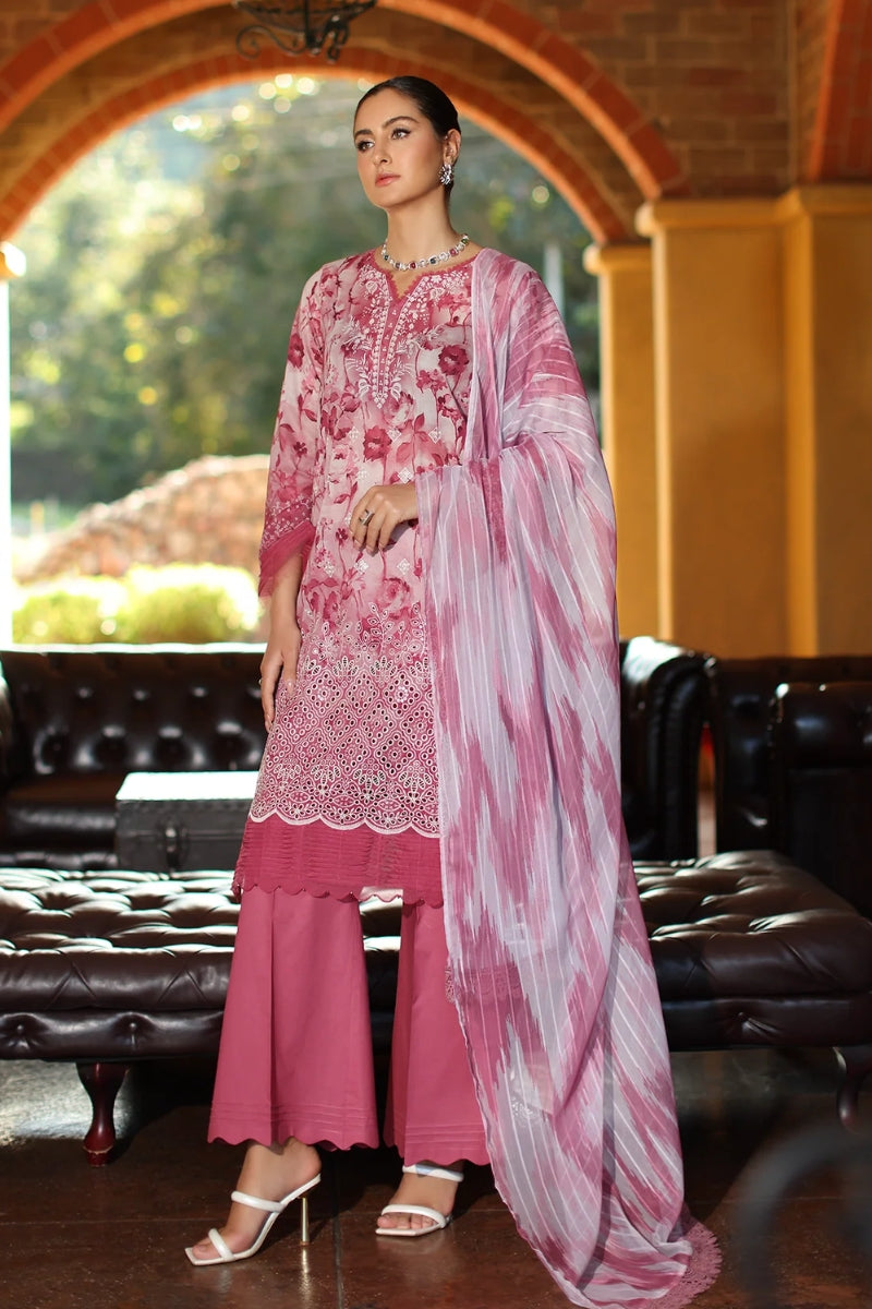 Daria Emb Lawn Chikankari'26 - DA-13