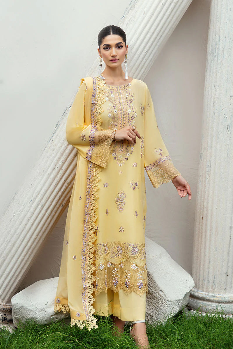 Ramsha Riwayat Luxury Lawn'25 - Y-1003