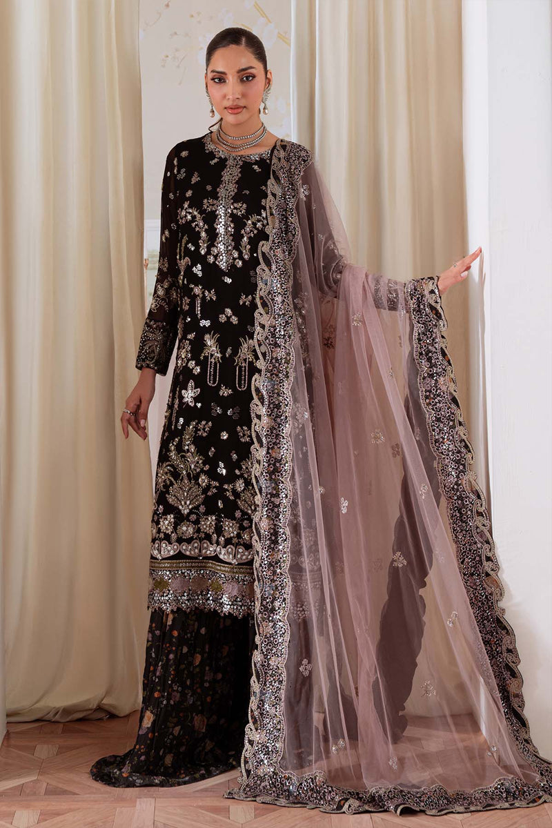 Nureh Elanora Embroidered Chiffon'25 - NEL-83