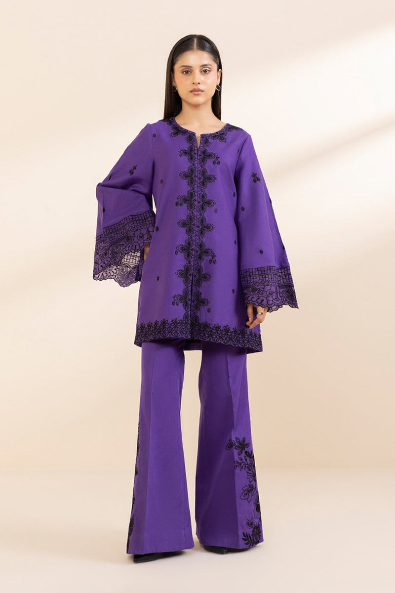 Sapphire Statement 2 Pc Emb Cambric Suit - LX24V9-3