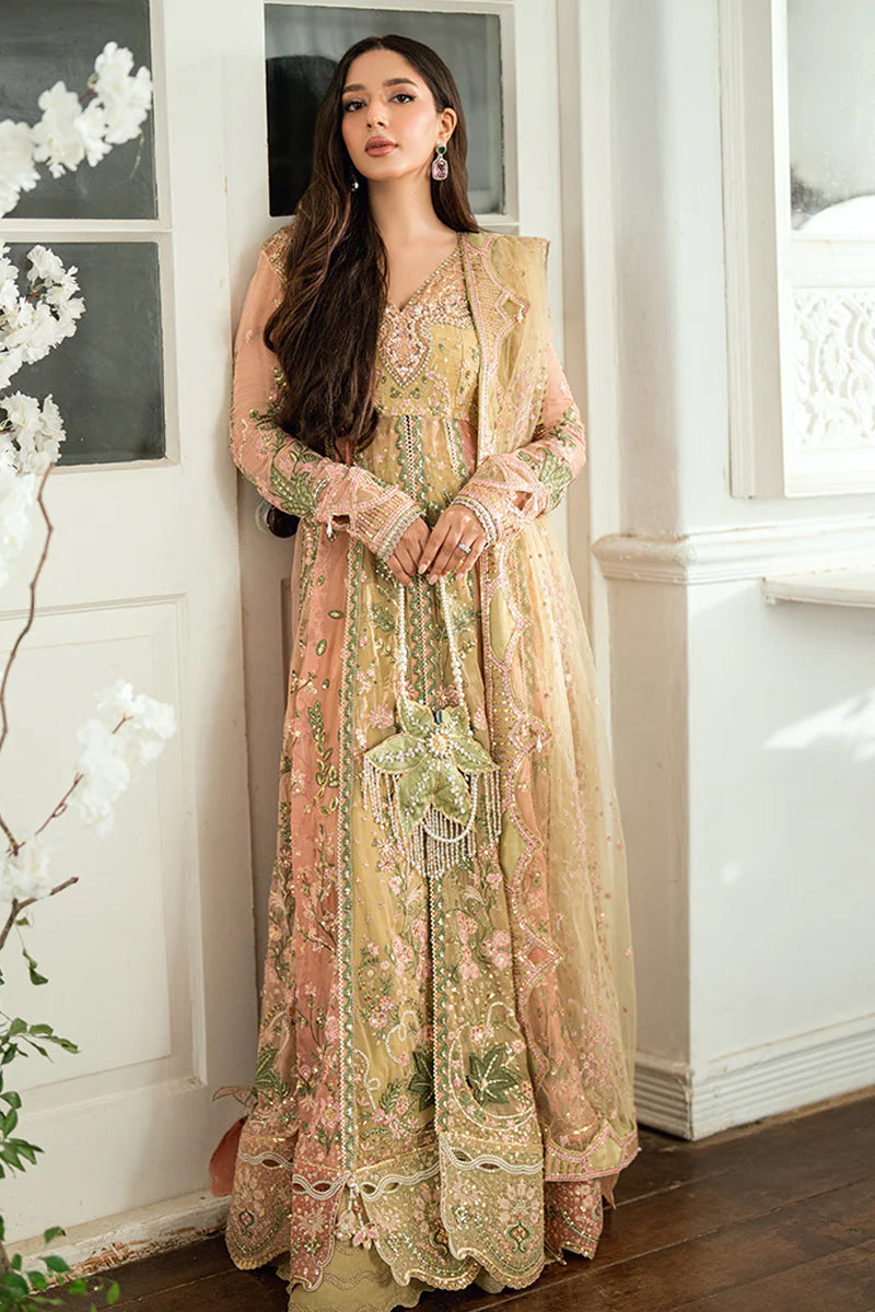 Mushq Sham Shandaar Chiffon'25 - Sur Sunehri