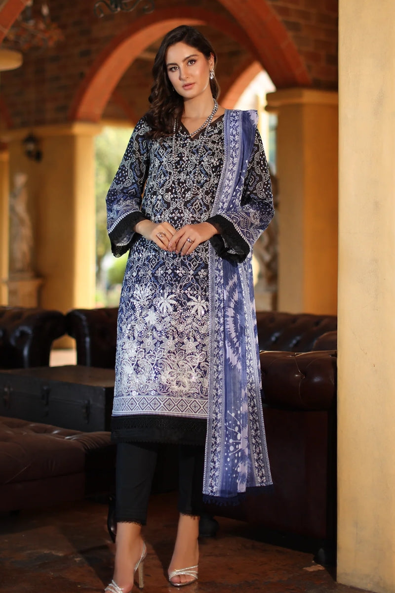 Daria Emb Lawn Chikankari'26 - DA-14
