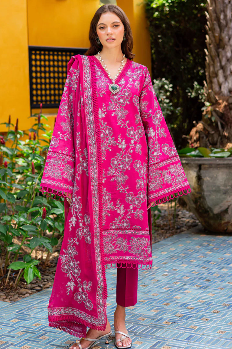 Marjjan Seraya Emb Classics - MBL-22 B (FUSHCIA PINK)