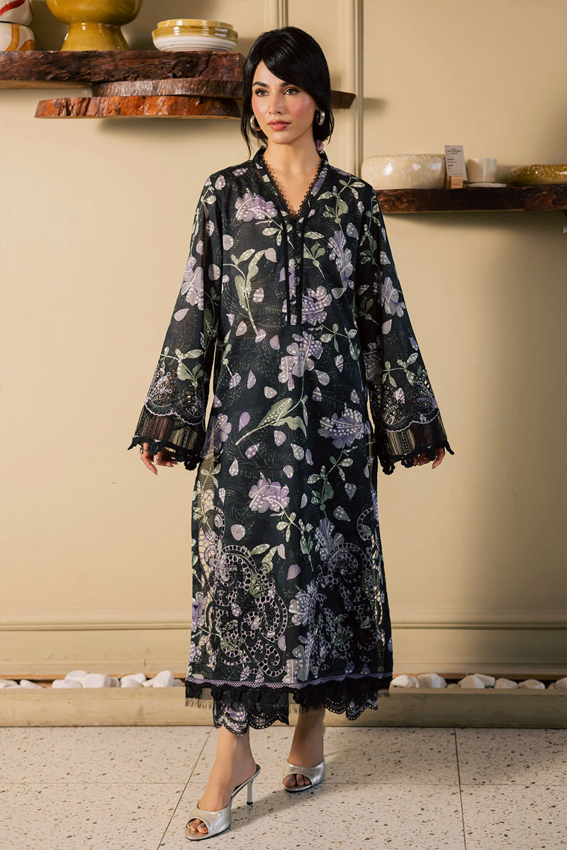 Nureh Ballerina 2 Pc Chikankari Lawn'26 - NU2-201