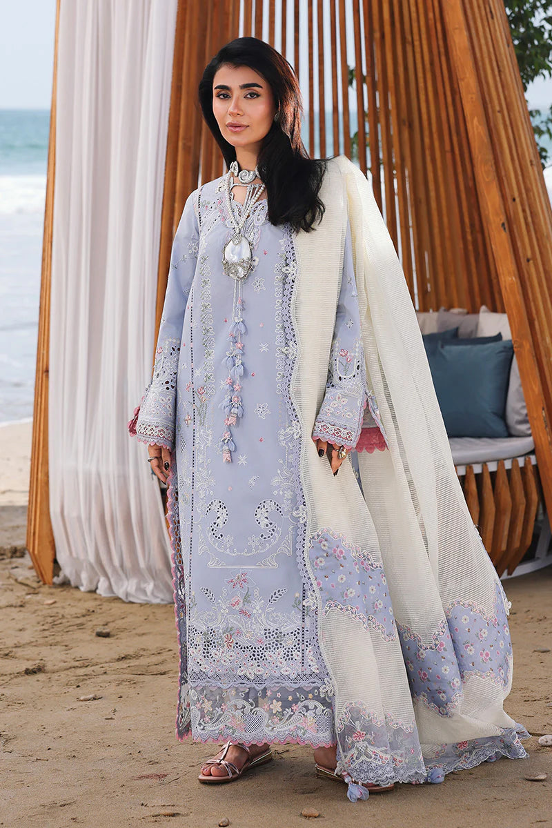 Qalamkar Sahil Luxury Lawn - SA-08 ZAYNA