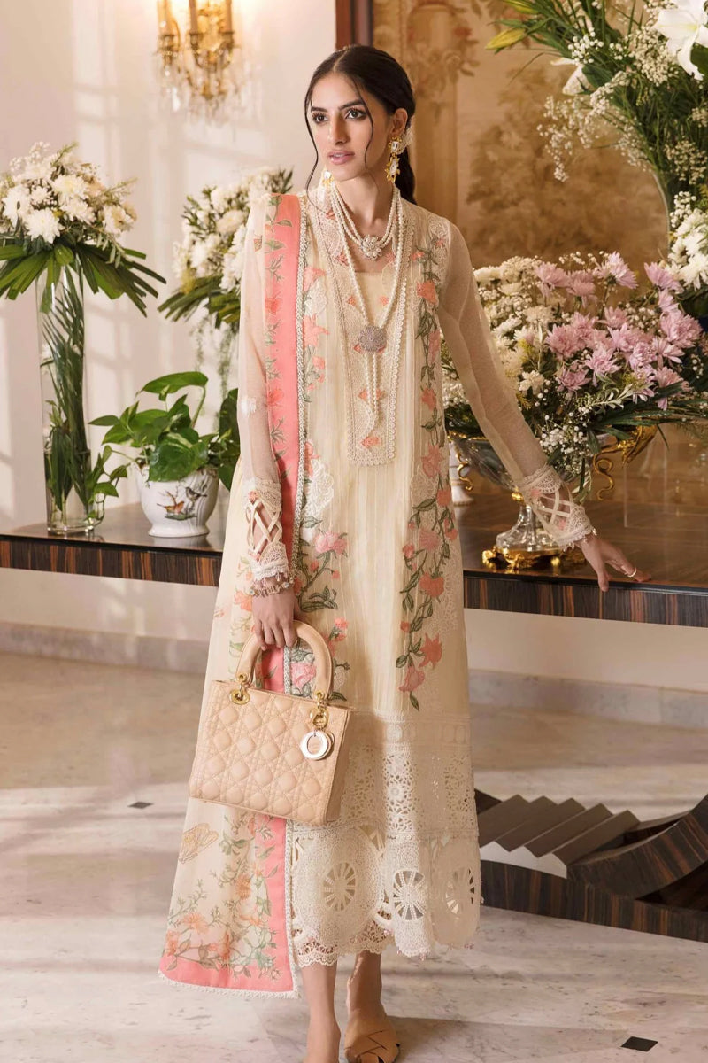 Sable Vogue Embroidered Luxury Lawn