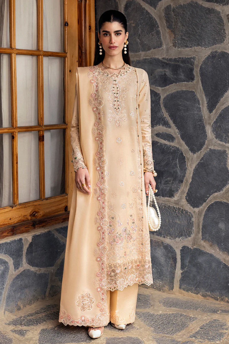 Qalamkar Qlinekari Lawn- DISA