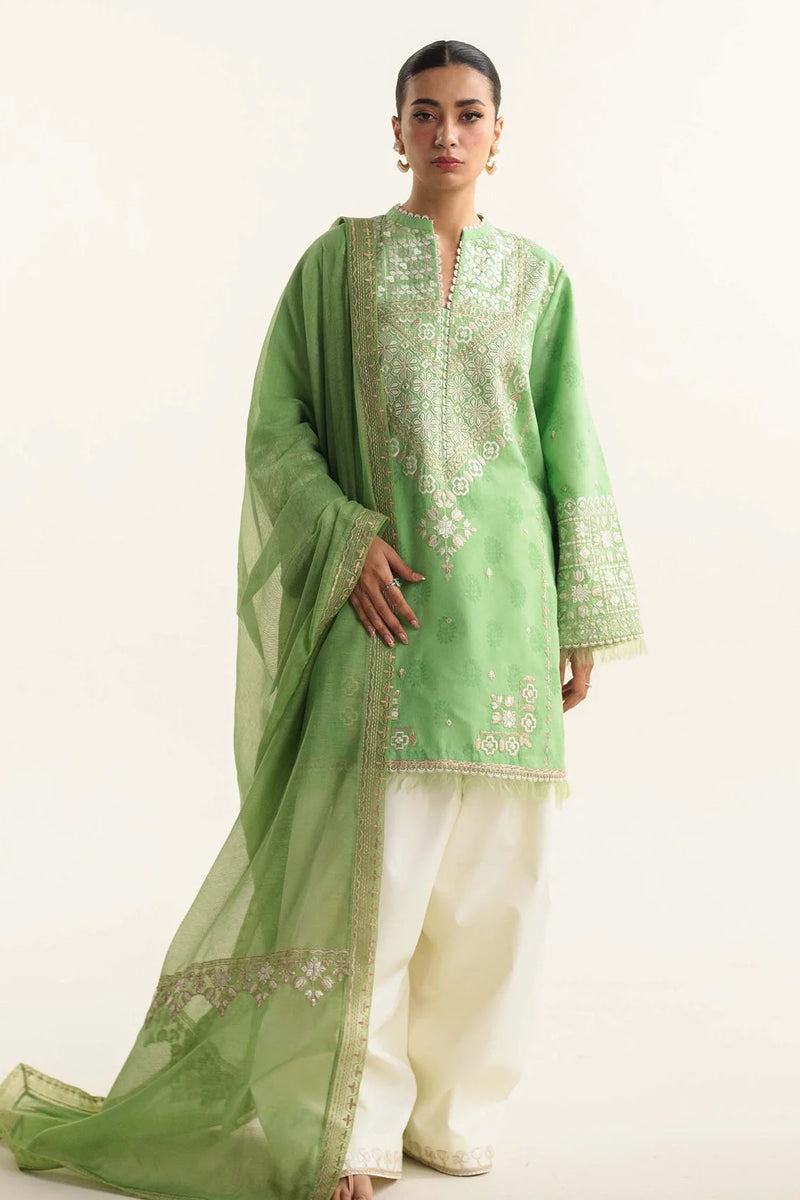 Coco by Zara Shahjahan Embroidered Lawn - D-05A DINARA