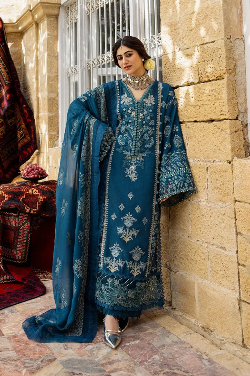 Kahf Karandi Emb Chiffon'25 - KKH-05 CYARA