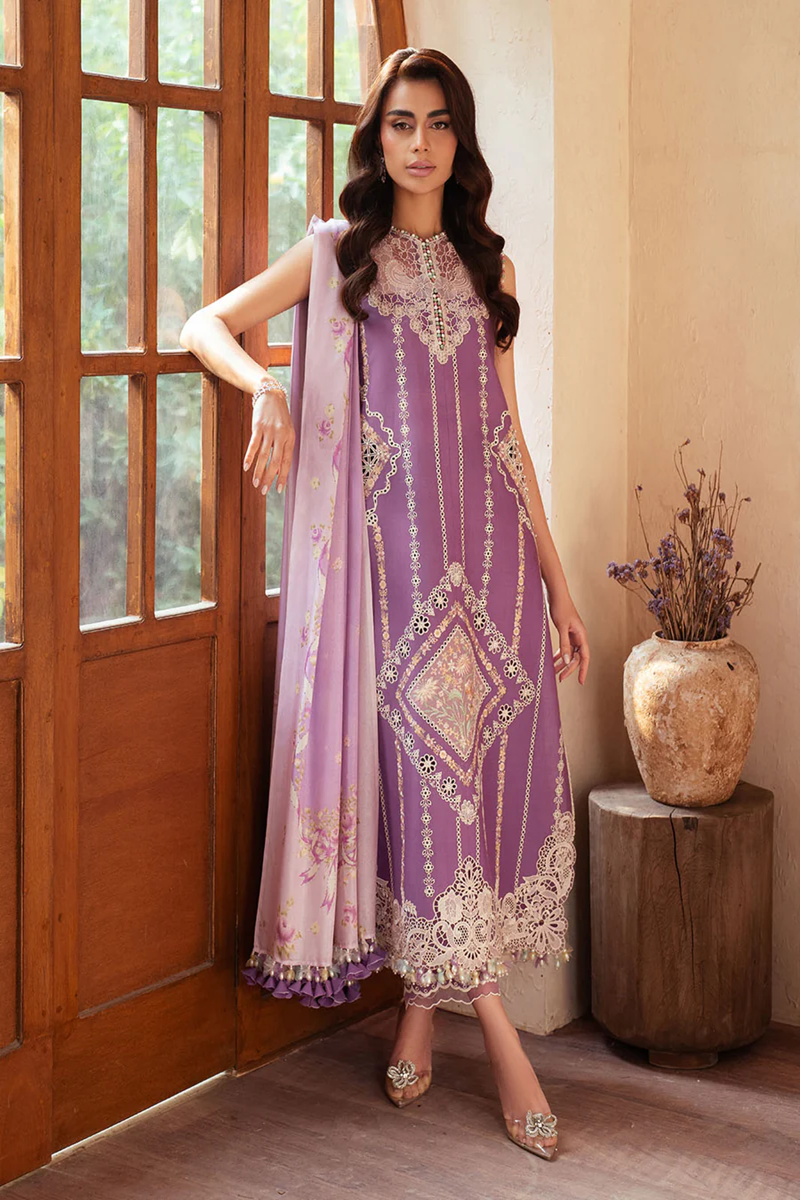 Bin Ilyas -MEHROZE 96 - A | 3 PC LAWN