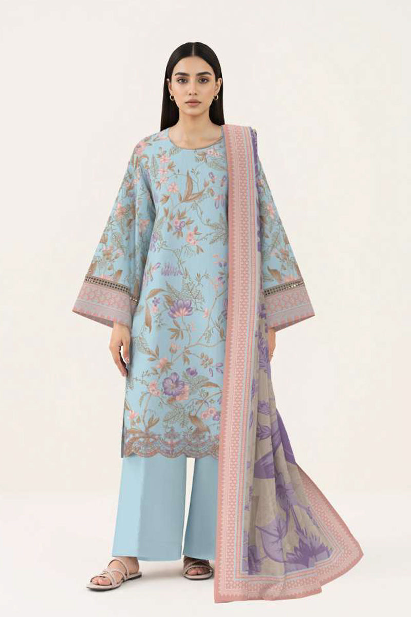 Sapphire Summer 3 Pc Lawn'26 - WS26CL2-16