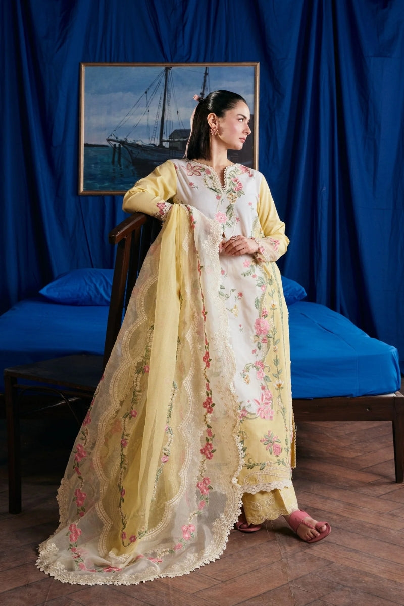 Maryam Hussain Luxury Eid Lawn'26 - Titli