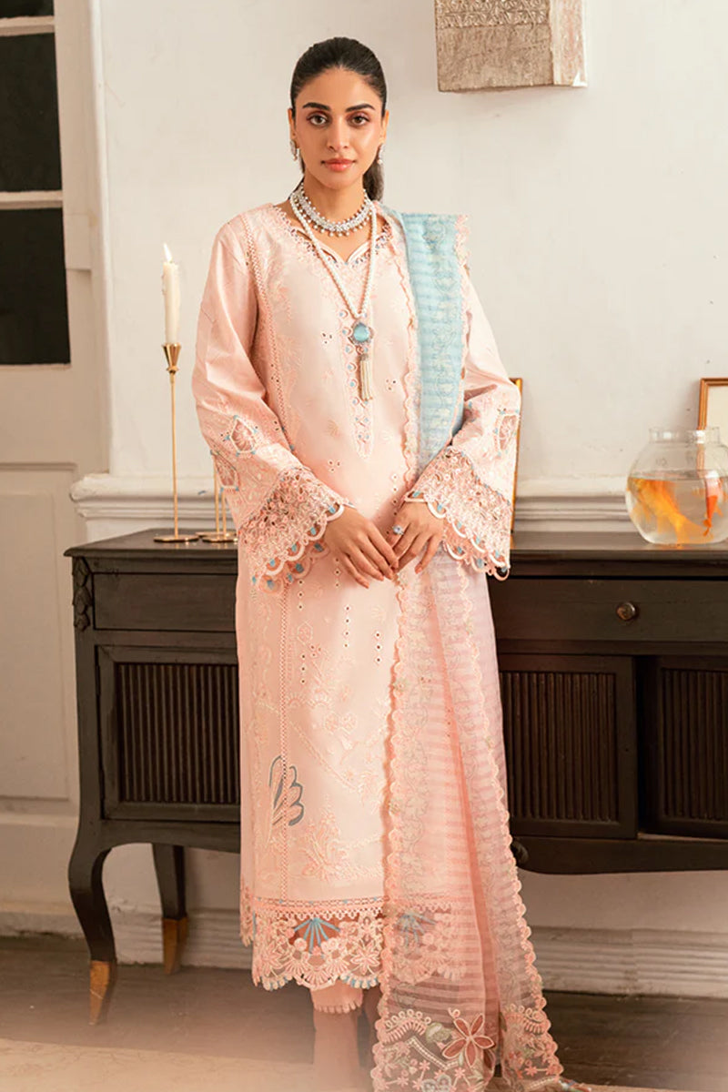 Qalamkar Luxury Lawn- Aleeza