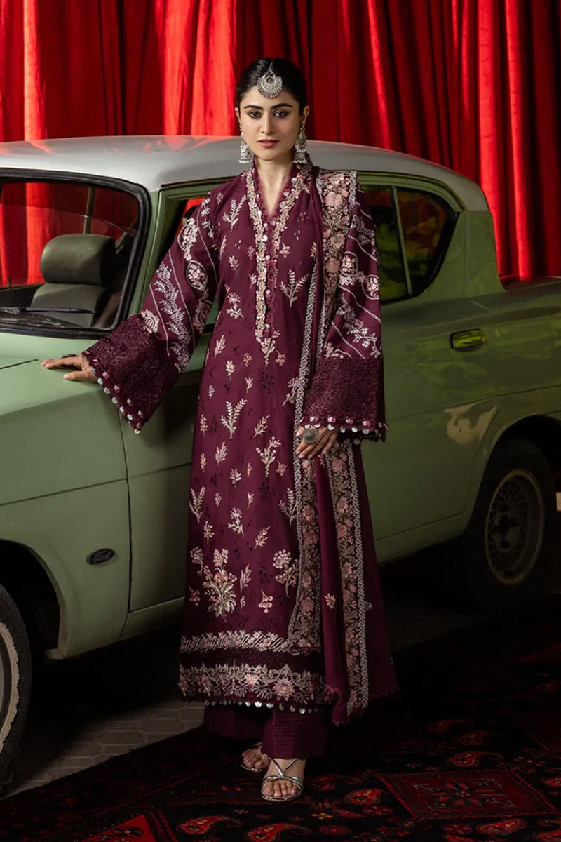 Kahf Karandi Emb Chiffon'25 - KKH-6A UMBALITE