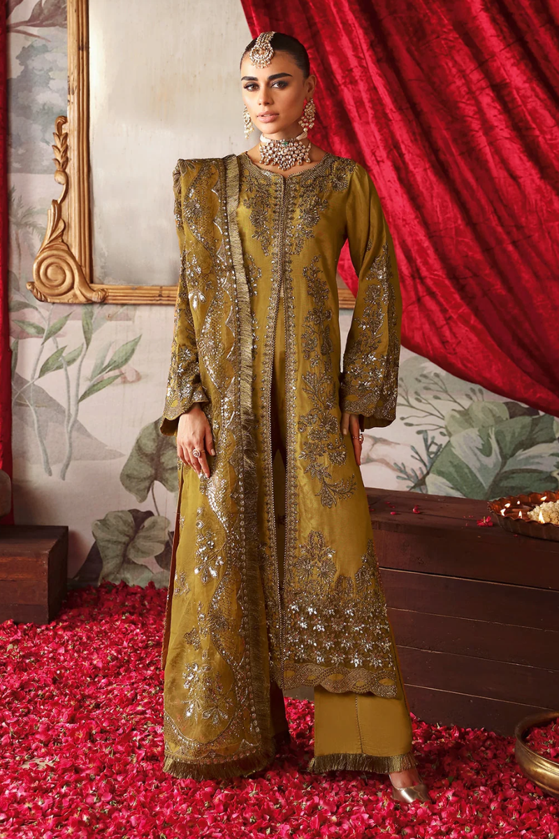 Shagna Premium Emb Raw Silk - S07