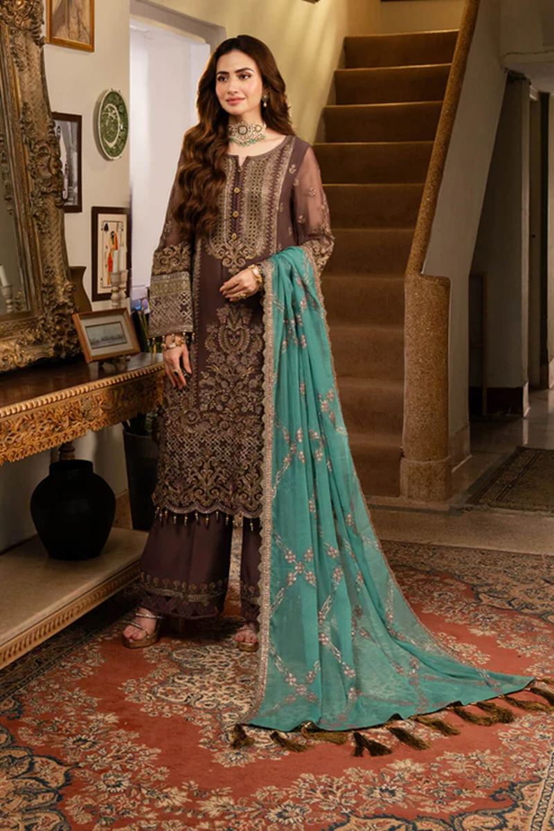 Imrozia Noor Jahan   luxury  Chiffon I-199 Khawab