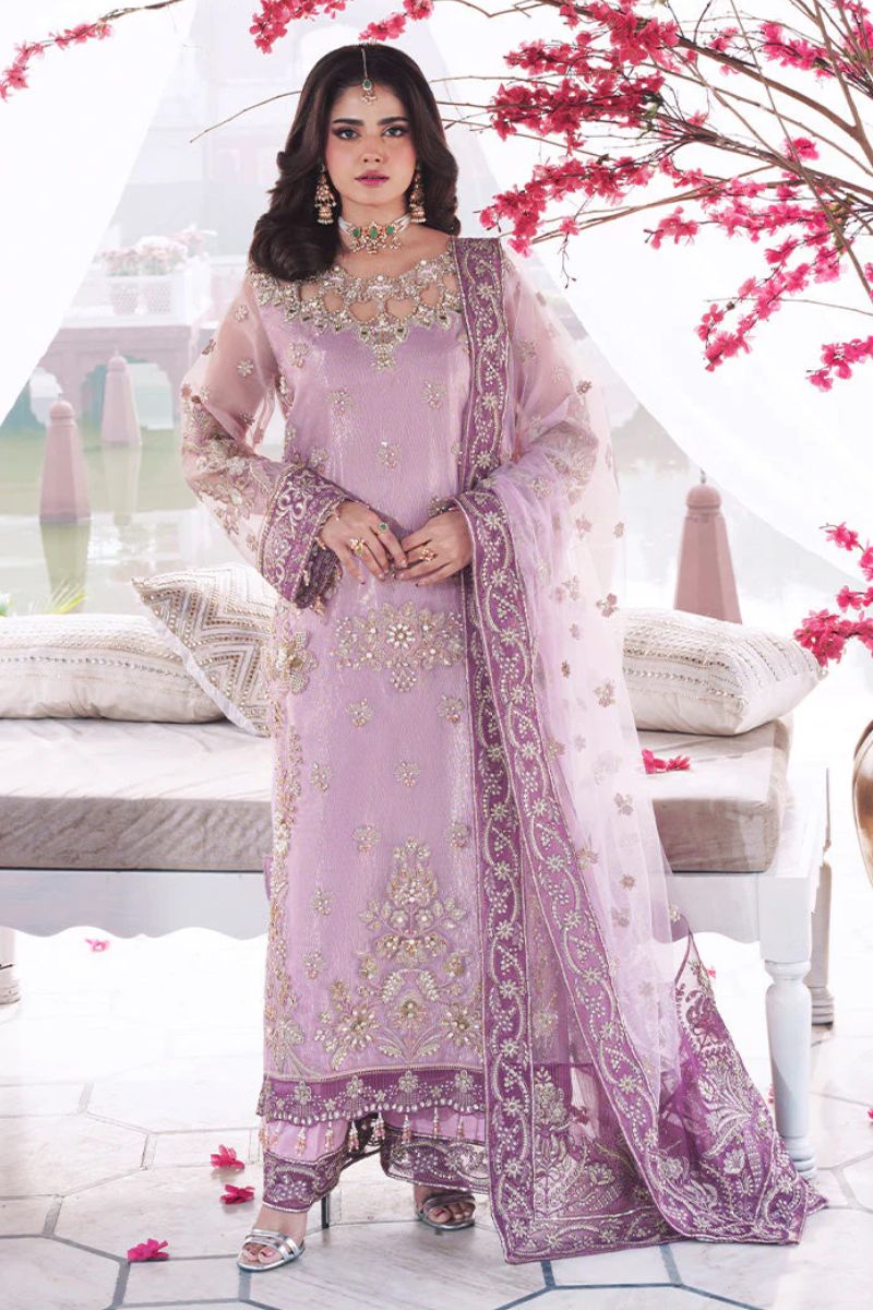 Imrozia Serene Sajal Emb Organza - I-257 Gulraiz