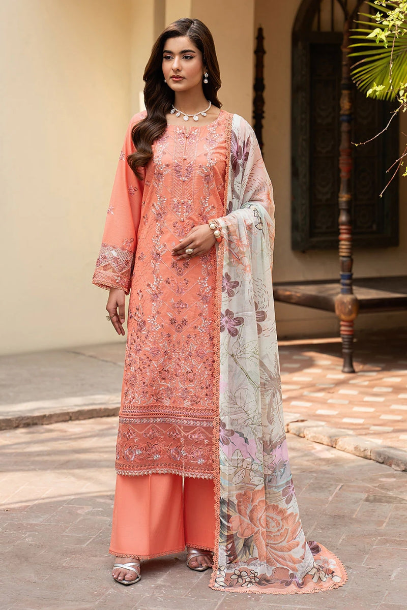Ghazal By Ramsha Luxury Lawn'26 - G-706