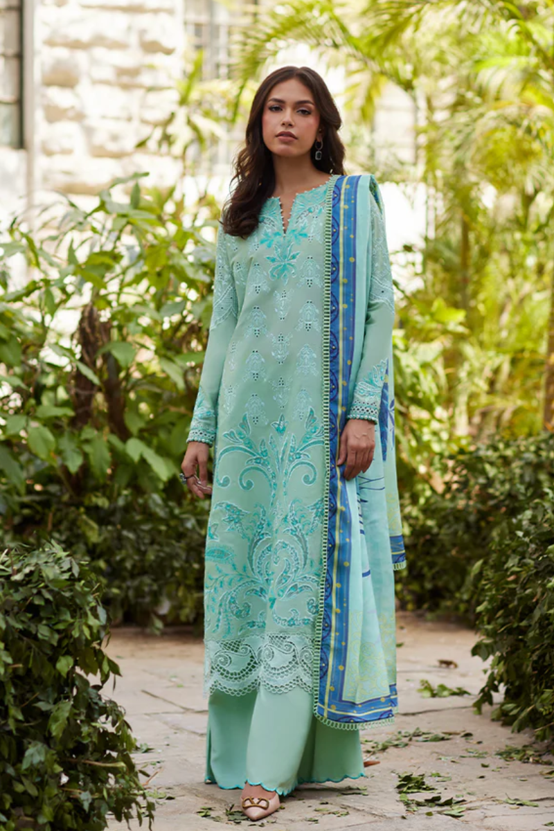 Mina Hasan Chikankari Lawn'25 -Lina