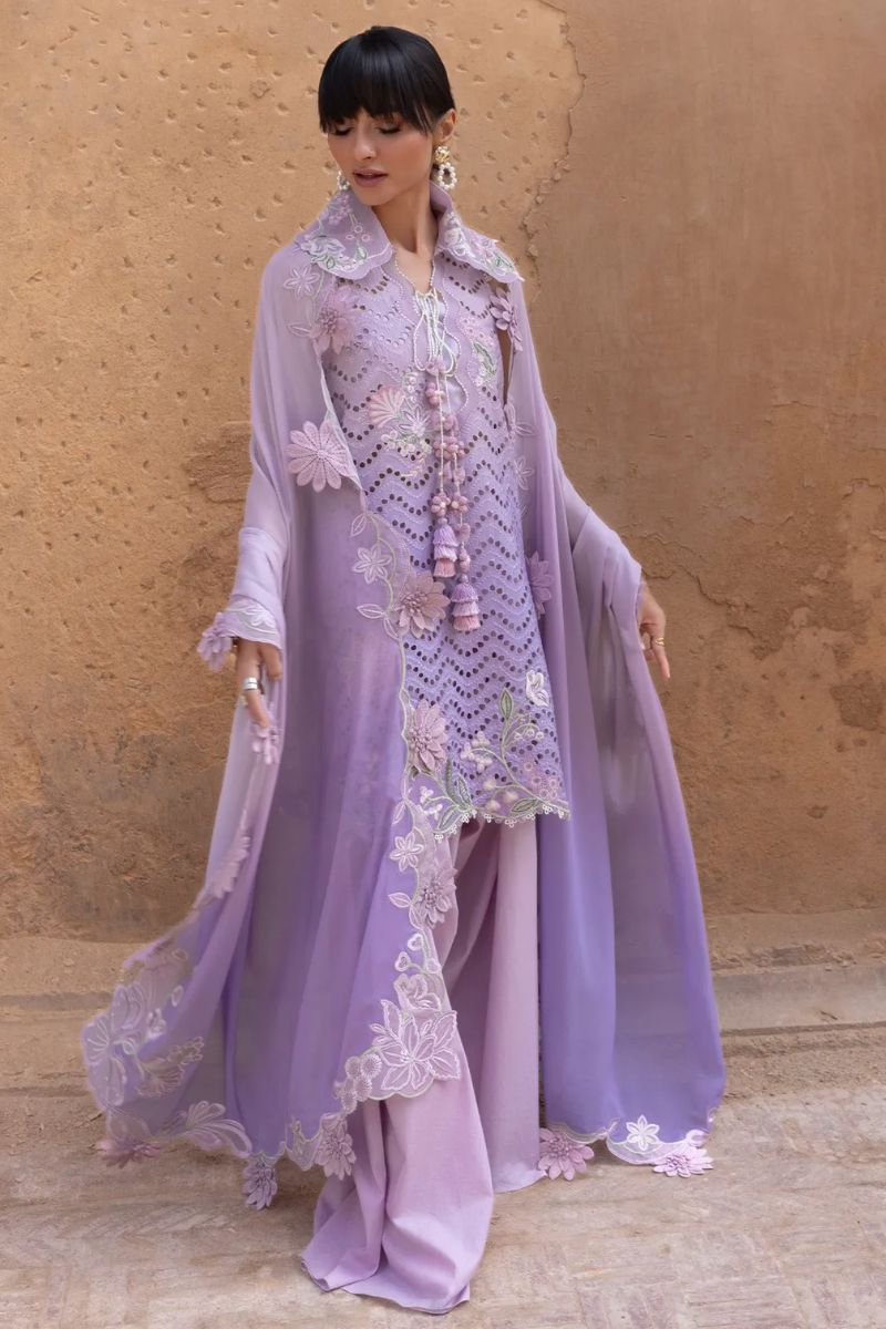 Flow By Crimson Lawn'26 - D8B OMBRE LOVE