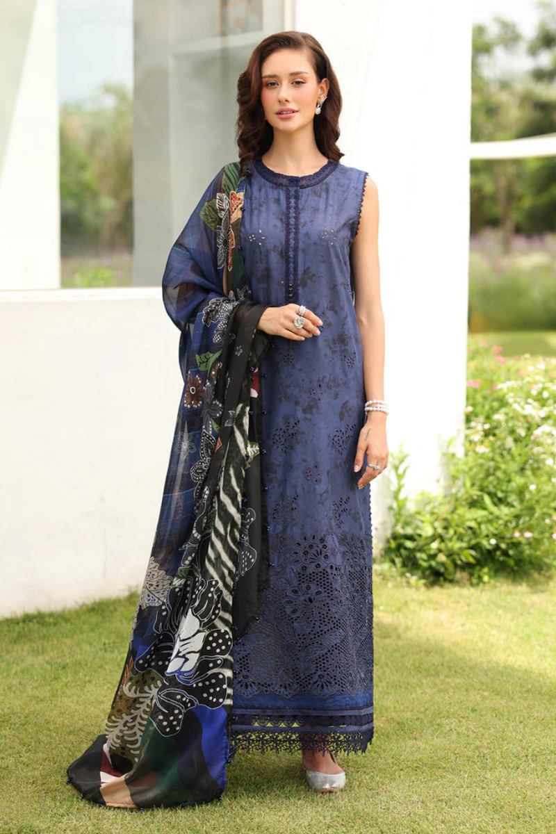 Baroque Embroidered Lawn'26 - UF-4227
